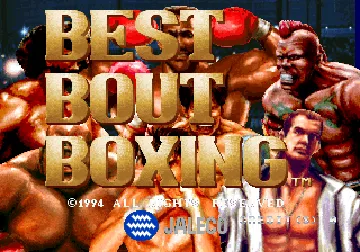 Best Bout Boxing screen shot title